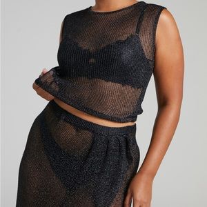 LIONESS MESH TOP SIZE XL (TAGS ON)